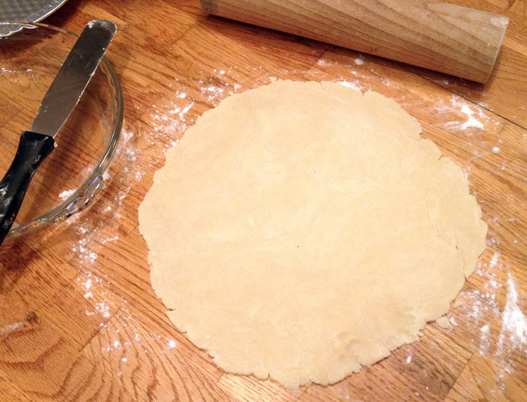 homemade shortening pie -crust